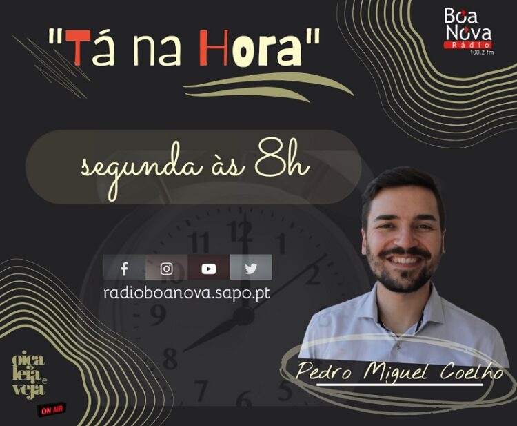 Tá na Hora é o novo programa da Rádio Boa Nova conduzido por Pedro