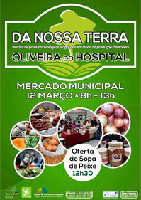 Sábado é o dia “Da Nossa Terra” no mercado de Oliveira do Hospital