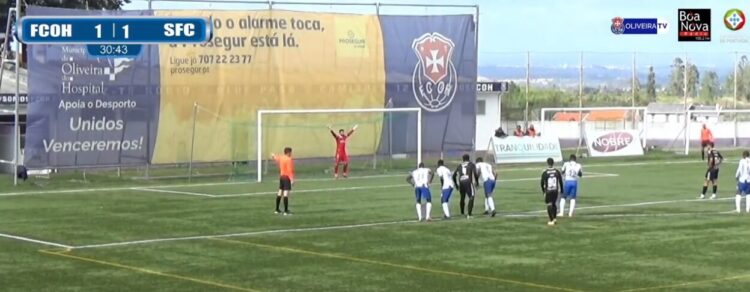 FC Oliveira do Hospital perde em casa frente ao Sertanense FC