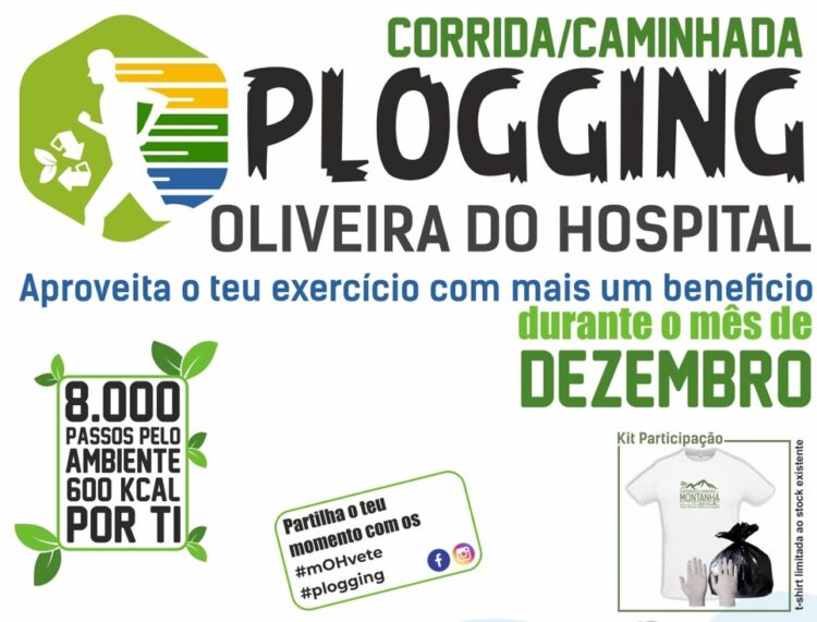 Oliveira do Hospital incentiva à prática de ‘Plogging”