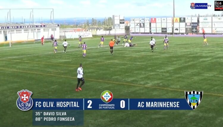 FCOH venceu Marinhense por 2-0