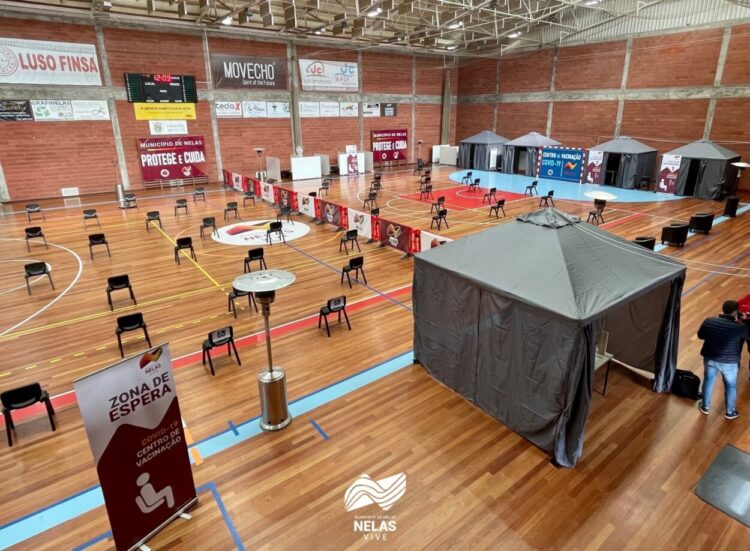 Nelas: Vacinação contra a Covid-19 arranca hoje no Pavilhão Desportivo Municipal