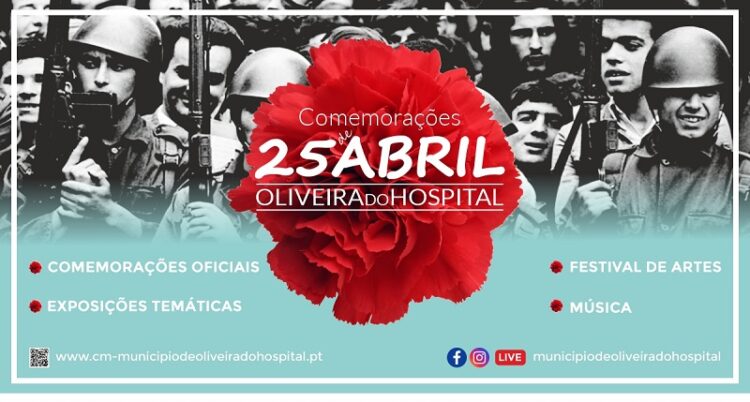 Oliveira do Hospital comemora 47.º aniversário do 25 de abril