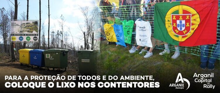 Arganil une-se por um Rally mais sustentável e amigo do ambiente Arganil une-se por um Rally mais sustentável e amigo do ambiente