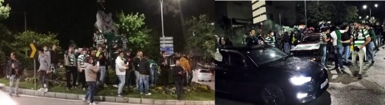 A festa dos sportinguistas em Oliveira do Hospital