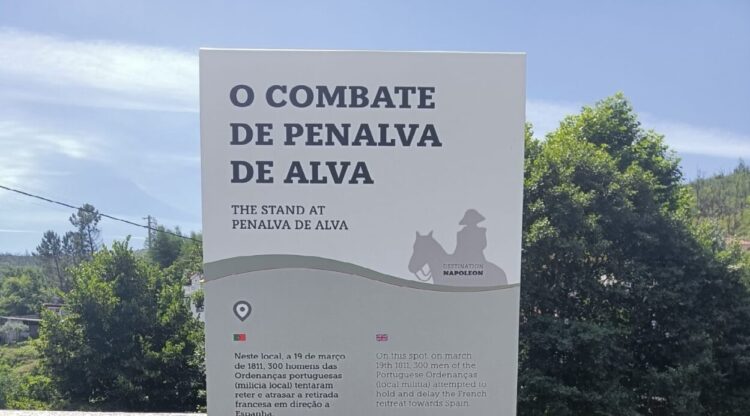 Totem no Vale do Alva “retrata” batalha das invasões francesas