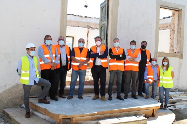 Município de Penacova visitou obras da futura Casa das Artes