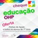 Câmara Municipal de Oliveira do Hospital oferece cadernos de exercícios aos alunos do 1º CEB