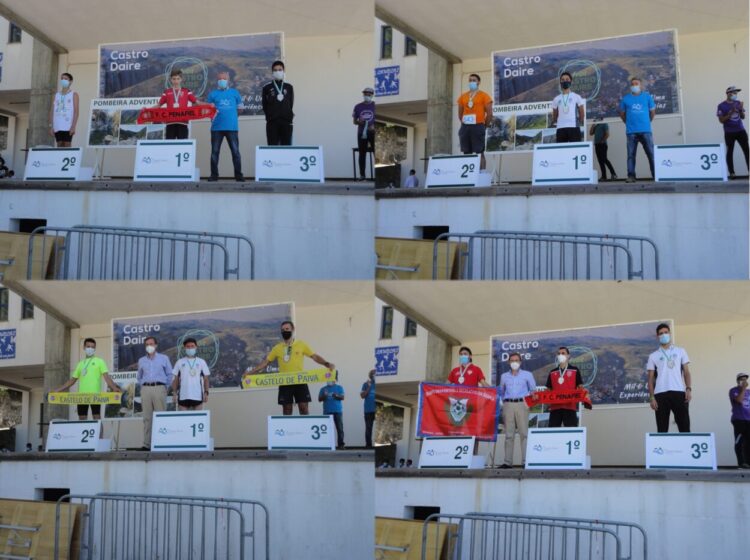 Maratona Clube Vila Chã participou no 3º Trilho da Pombeira em Castro Daire