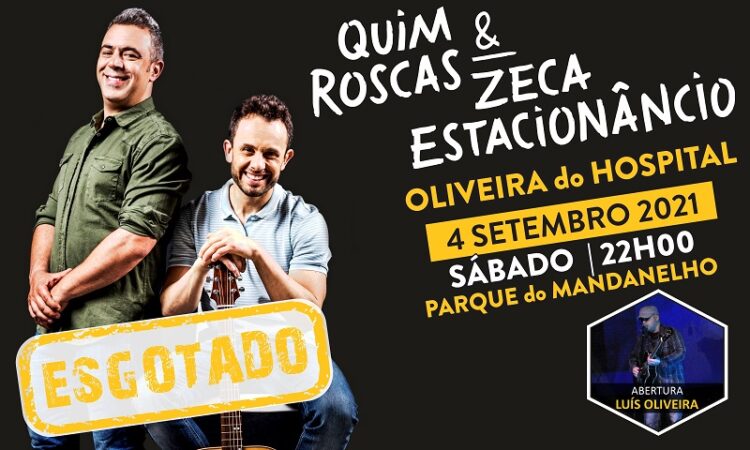 Espetáculo com a dupla Quim Roscas e Zeca Estacionâncio já está esgotado