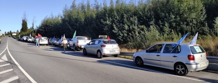 CDU promoveu Marcha Lenta pela “conclusão do IC6″. João Dinis considera que “há falta de vontade política”