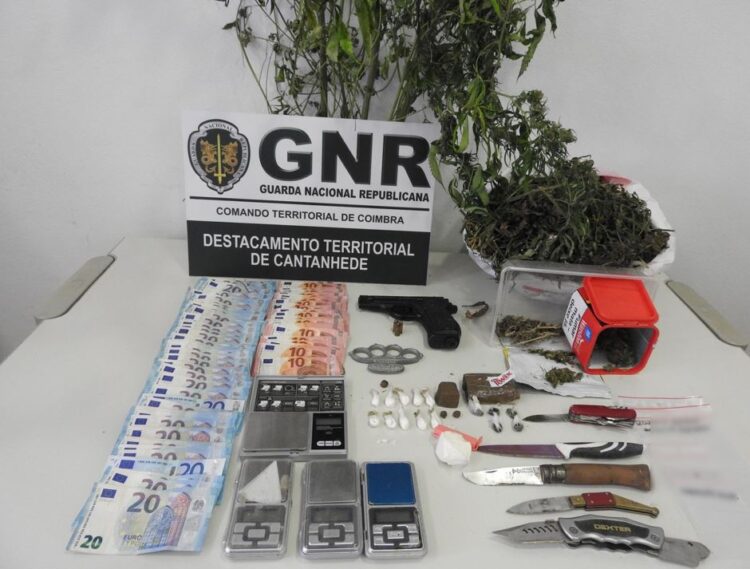 Coimbra: Sete detidos por tráfico de mais de 500 doses de estupefacientes