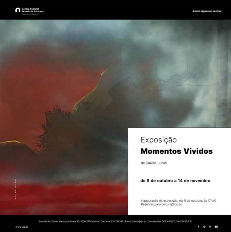 Exposição de Galvão-Lucas no Centro Cultural do Politécnico de Coimbra