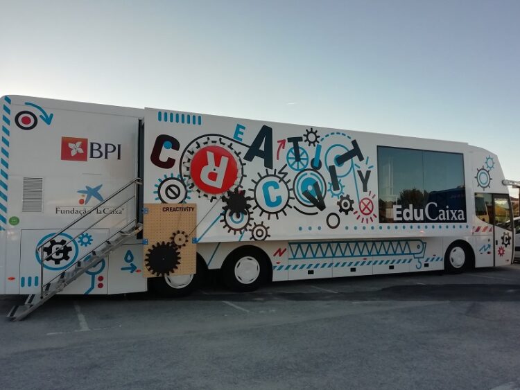 “Creactivity Bus” estacionou em Oliveira do Hospital