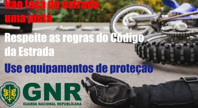 GNR lança campanha nacional de segurança rodoviária #NãoSouDeFerro