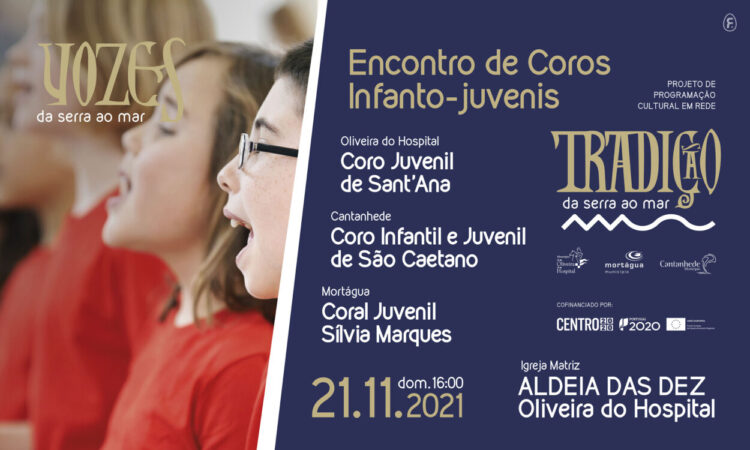Aldeia das Dez acolhe Encontro de Coros Infanto-juvenis “Vozes da Serra ao Mar”
