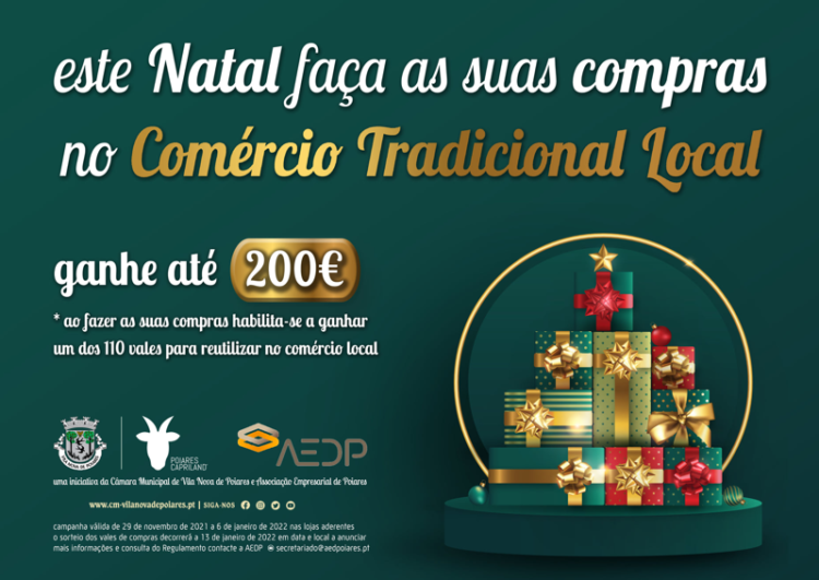 Município e AEDP reeditam Campanha “Natal para Todos 2021″