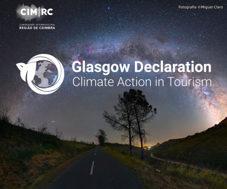 CIM Coimbra é signatária da Declaração de Glasgow sobre a Ação Climática no Turismo CIM Coimbra é signatária da Declaração de Glasgow sobre a Ação Climática no Turismo