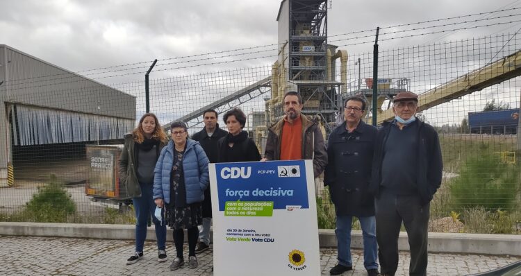 Legislativas: CDU visitou Oliveira do Hospital. Reivindica soluções para os rios e para o “perigo” da Sonae Arauco