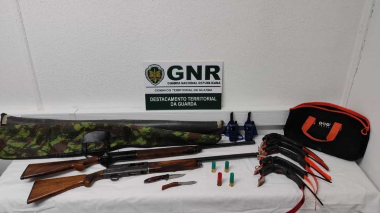 Homem detido por caça ilegal no concelho de Pinhel Homem detido por caça ilegal no concelho de Pinhel