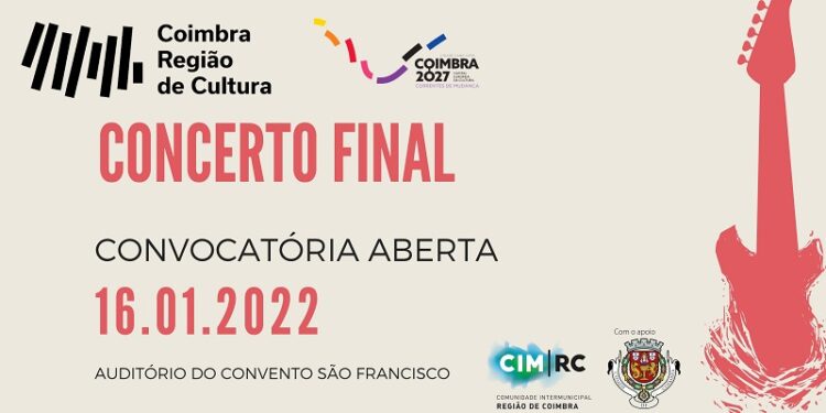 Concerto “Convocatória Aberta” reúne projetos musicais de 19 municípios da CIM Coimbra