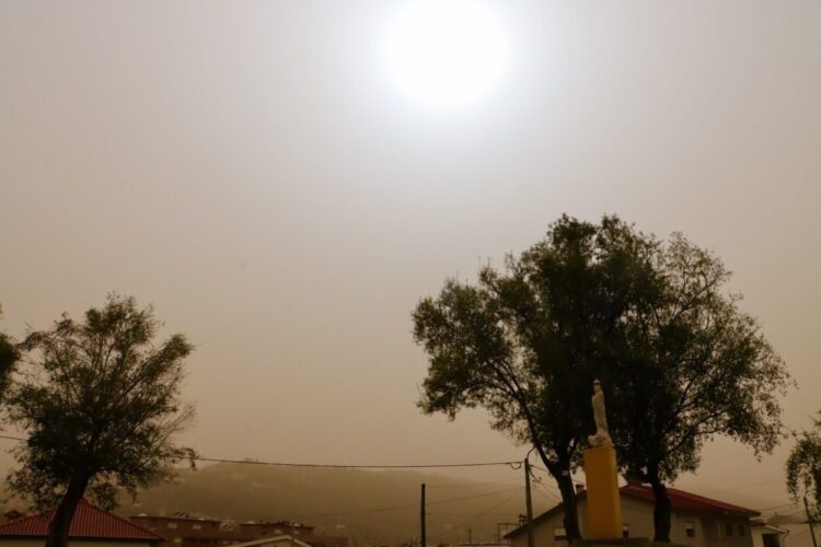 Poeiras de África atingem Portugal