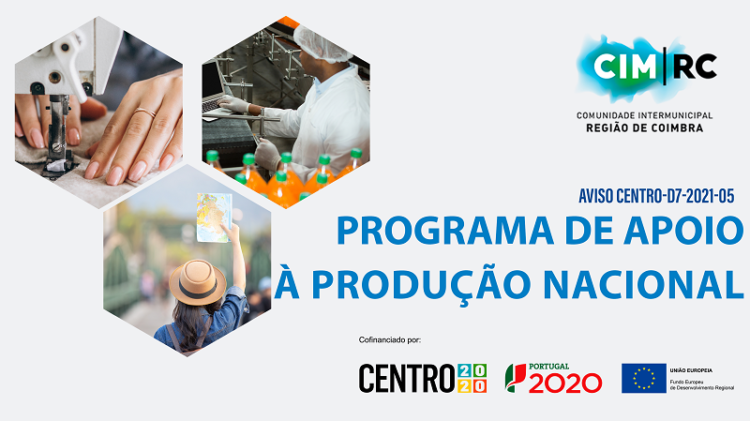 Programa de Apoio à Produção Nacional da CIM de Coimbra apoia empresas com mais de 4 milhões de euros