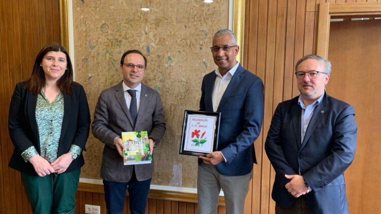 Presidente da Câmara Municipal da Brava (Cabo Verde) visitou Tábua