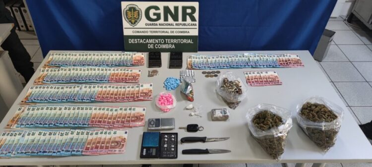 Coimbra: Homem detido por tráfico de estupefacientes
