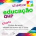 Câmara Municipal de Oliveira do Hospital entrega “Cheque + Educação” aos alunos do 1.º CEB