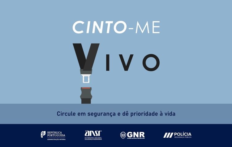 Campanha de Segurança Rodoviária “Cinto-me vivo” decorre até 19 de setembro