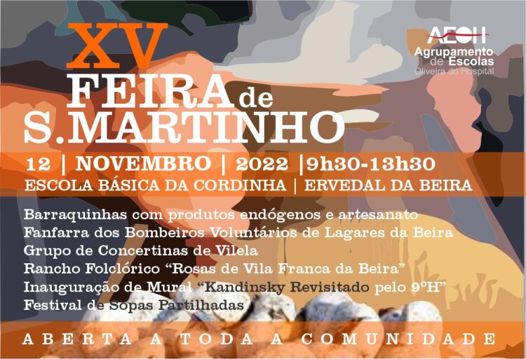 AEOH promove XV Feira de S. Martinho na EB da Cordinha