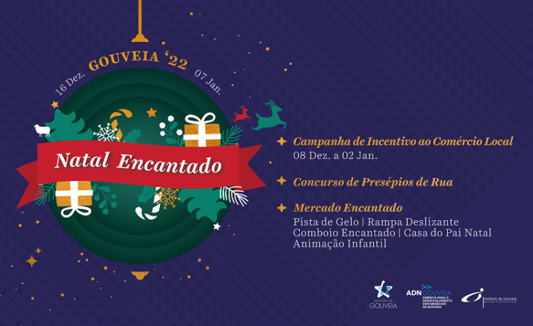 Natal Encantado em Gouveia de 16 de dezembro e 7 de janeiro