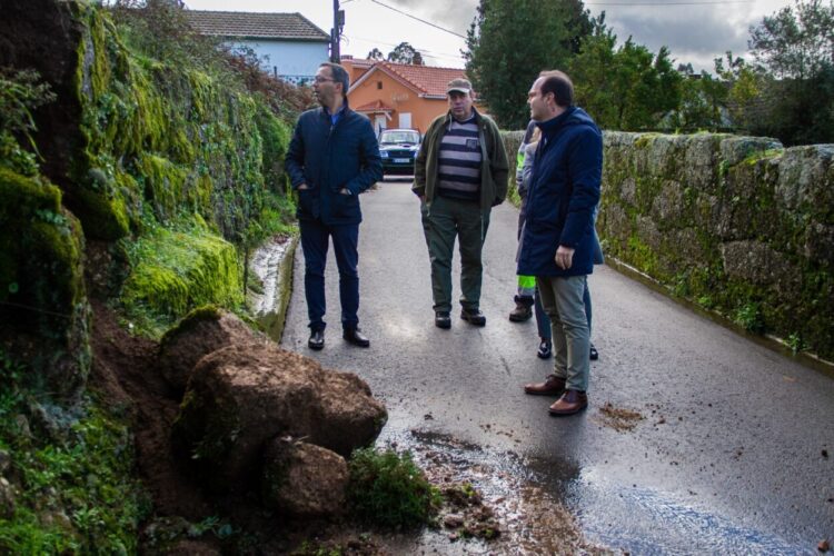 Tábua: Presidente e vice-presidente verificam ocorrências provocadas pelo mau tempo