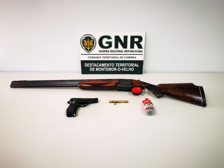 Montemor-o-Velho: Apreensão de armas por ameaças