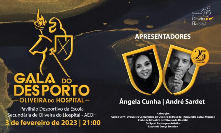 Gala do Desporto de Oliveira do Hospital realiza-se a 3 de fevereiro