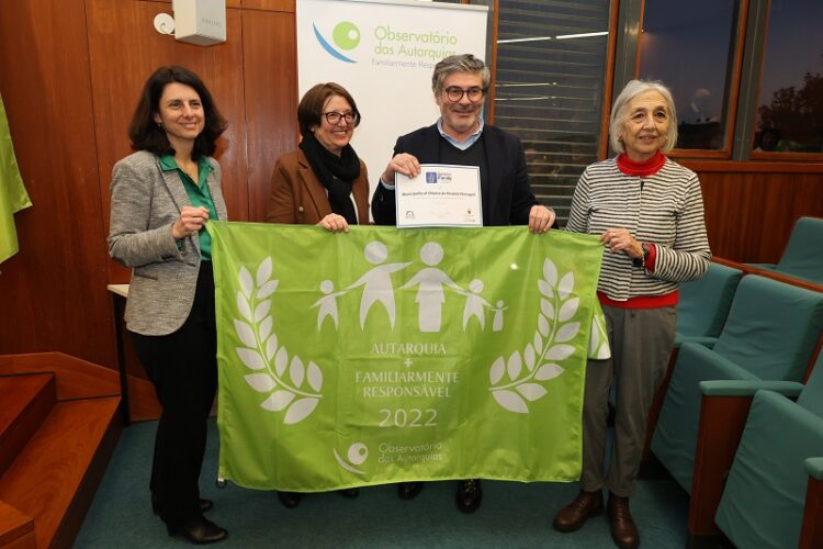 Oliveira do Hospital é “Autarquia + Familiarmente Responsável”  pelo 8º ano consecutivo e integra Rede Europeia
