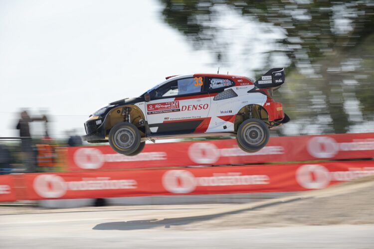 Rali de Portugal: Elfyn Evans (Toyota Gazoo) foi o mais rápido no curto troço de 4,61 km em Baltar/Paredes