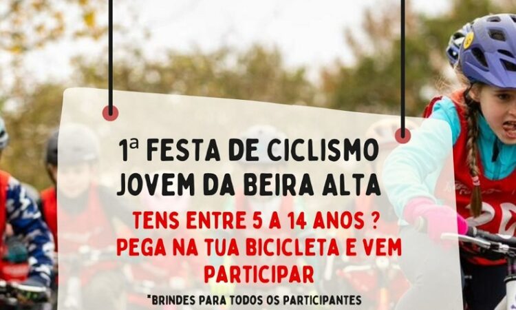 Parque do Mandanelho recebe 1ª Festa do Ciclismo da Beira Alta dirigida aos mais novos