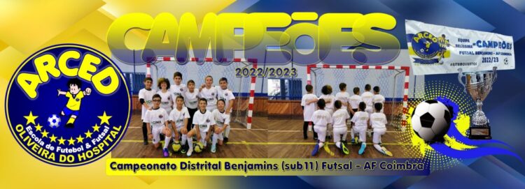 ARCED Escola de Futebol & Futsal arrecada mais um título (sub 11)