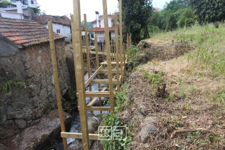 Novos passadiços começaram a ser construídos em Santa Comba Dão