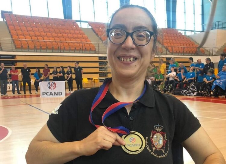 Rosa Jesus da SCM de Galizes sagra-se campeã nacional de Boccia BC5