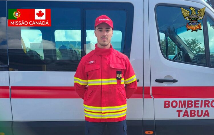 Bombeiro de Tábua integra Força Operacional que partiu para o Canadá