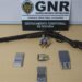 GNR de Gouveia deteve três homens por tráfico de droga e posse ilegal de arma
