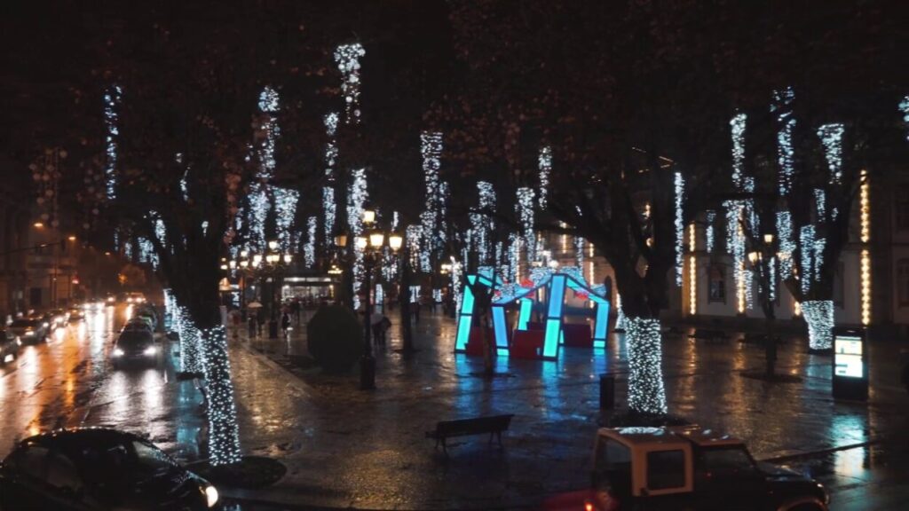 Viseu, iluminações de Natal