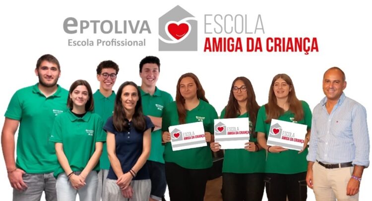 EPTOLIVA volta a ser distinguida “Escola Amiga da Criança”. É a única (profissional) na Região de Coimbra