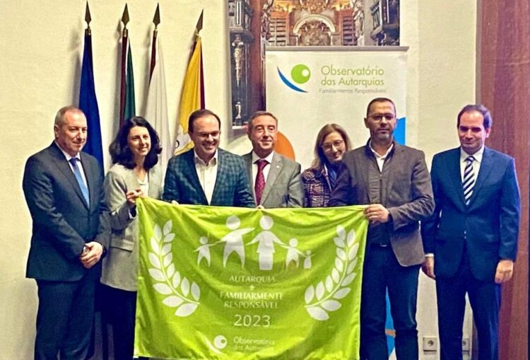 Tábua renova galardão “Autarquia Mais Familiarmente Responsável – 2023” pelo 10ºano consecutivo