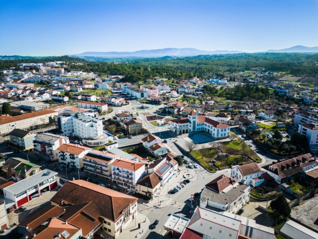 Tábua, vista aérea