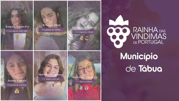 Saiba quem são as candidatas a Rainha das Vindimas de Tábua