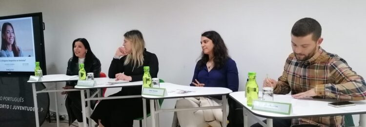 IPDJ veio à Eptoliva incentivar a liderança feminina no futebol